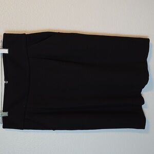 Boutique black business skirt size 8